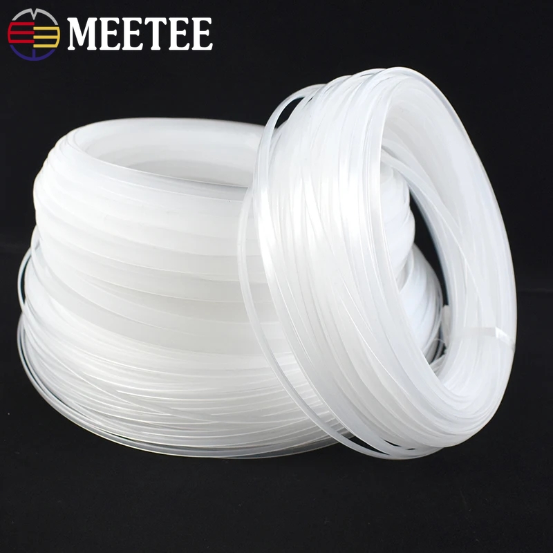Textile Sewing Support - 20Meters Meetee Clear PP Plastic Corset