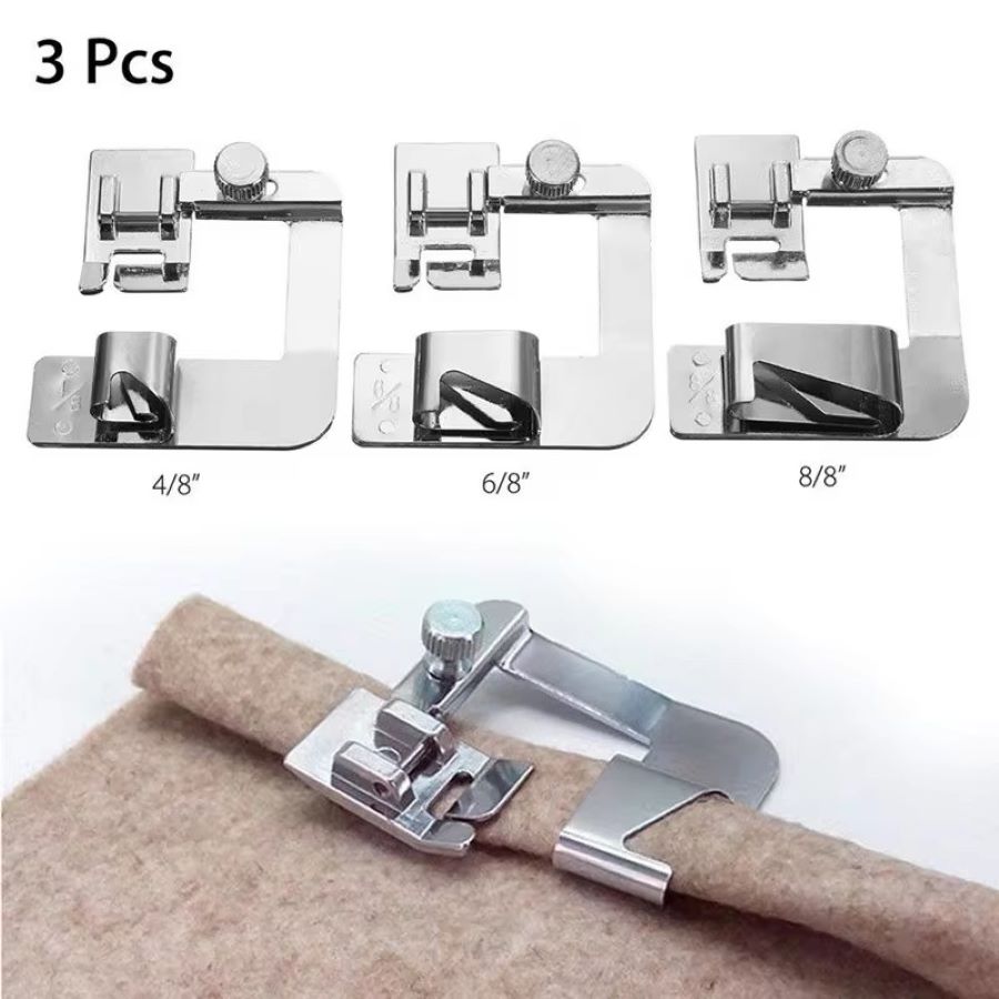 Textile Sewing Machine - 1PCS-3PCS 13/19/25mm Domestic Sewing Machine Foot