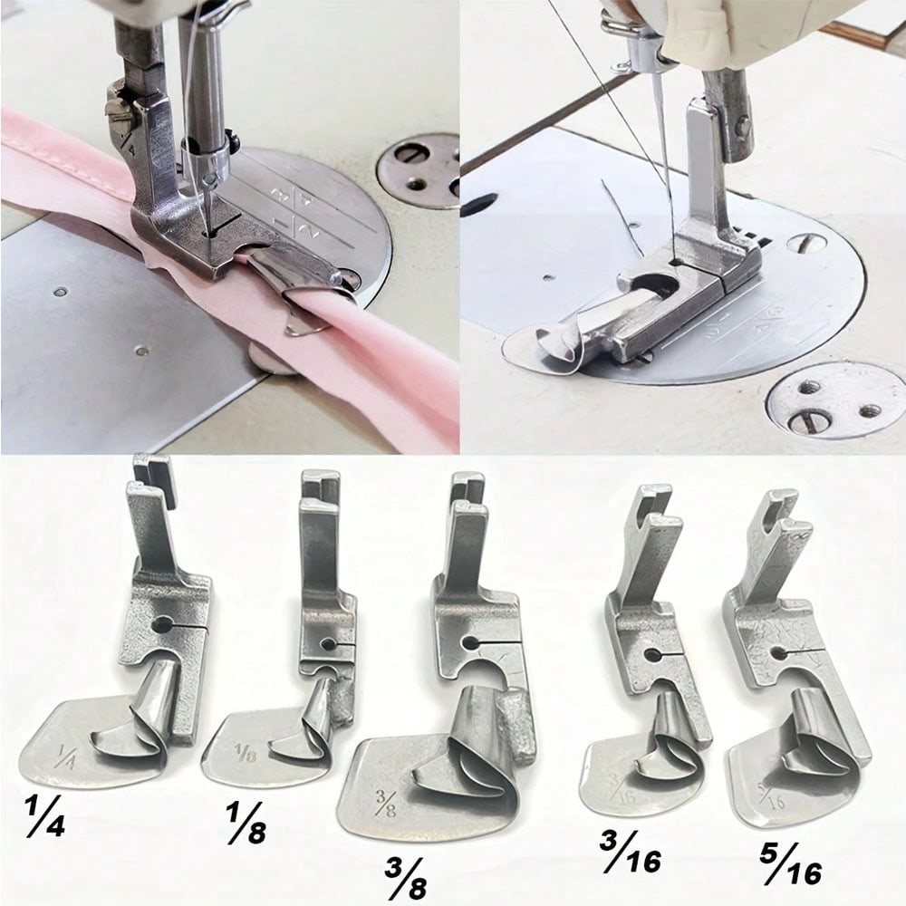 Textile Sewing Machine - 1PCS Industrial Sewing Machine Curved Hemming