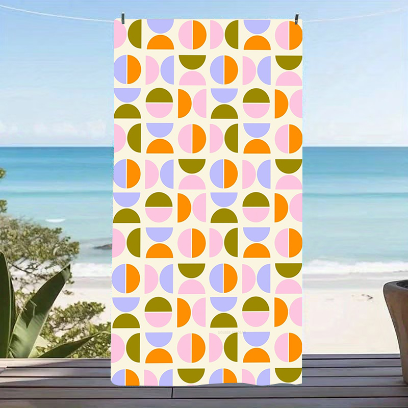 Century Textile & Sewing Supply Saskatoon Sk - Retro Mid Century Modern Geometric Microfiber