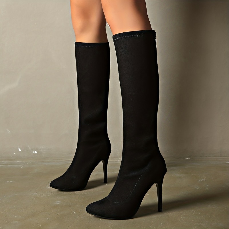 Women's Fashion Boots	Pointed  - Sewing Zipper review and price