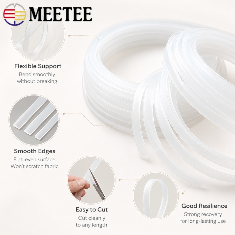 20M 4-12mm Clear PP Plastic Co - Textile Sewing Support review and price