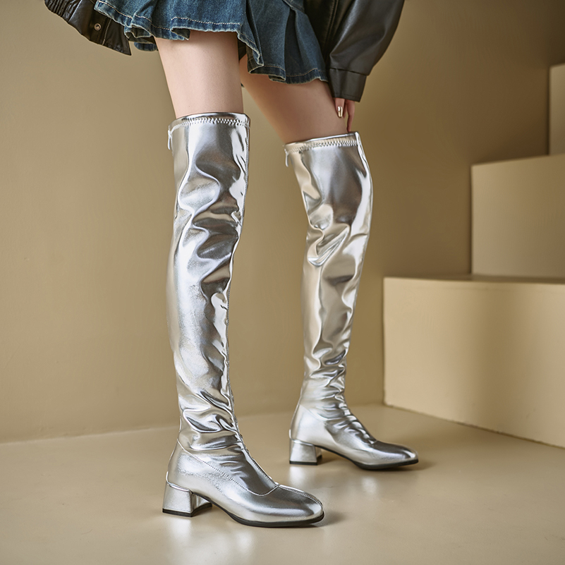 Plus Size Women Metallic Thigh - Sewing Zipper review and price