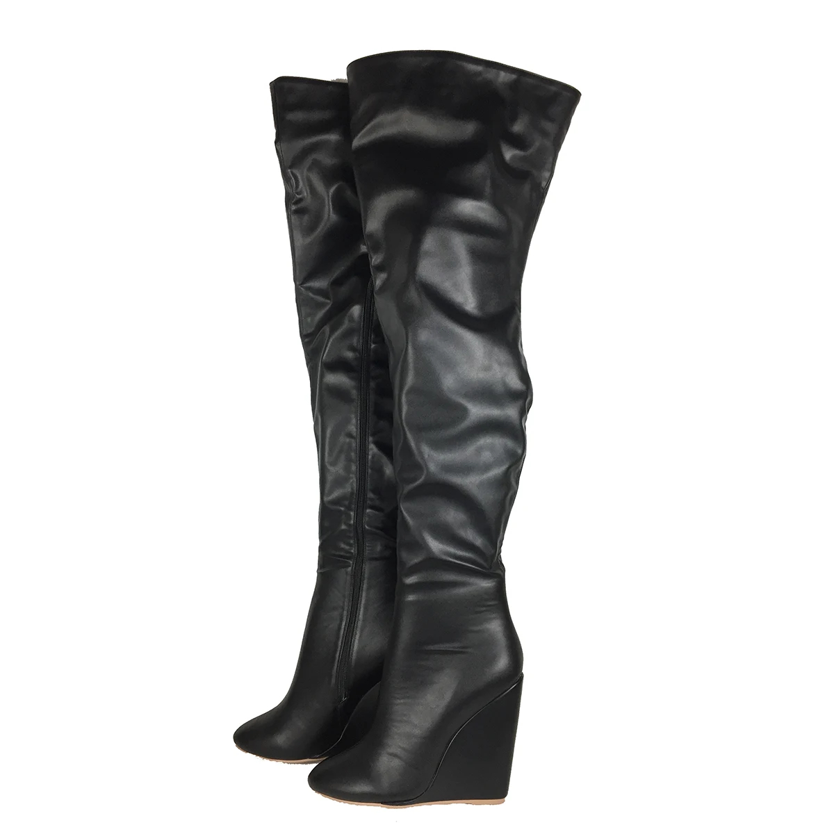 Women’s Black Over-the-Knee Bo - Sewing Zipper review and price