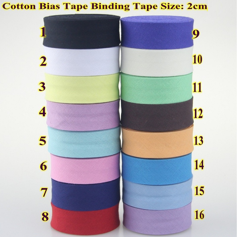 100% Cotton Bias Tape, 20mm Wi - Binding Tape Bias review and price
