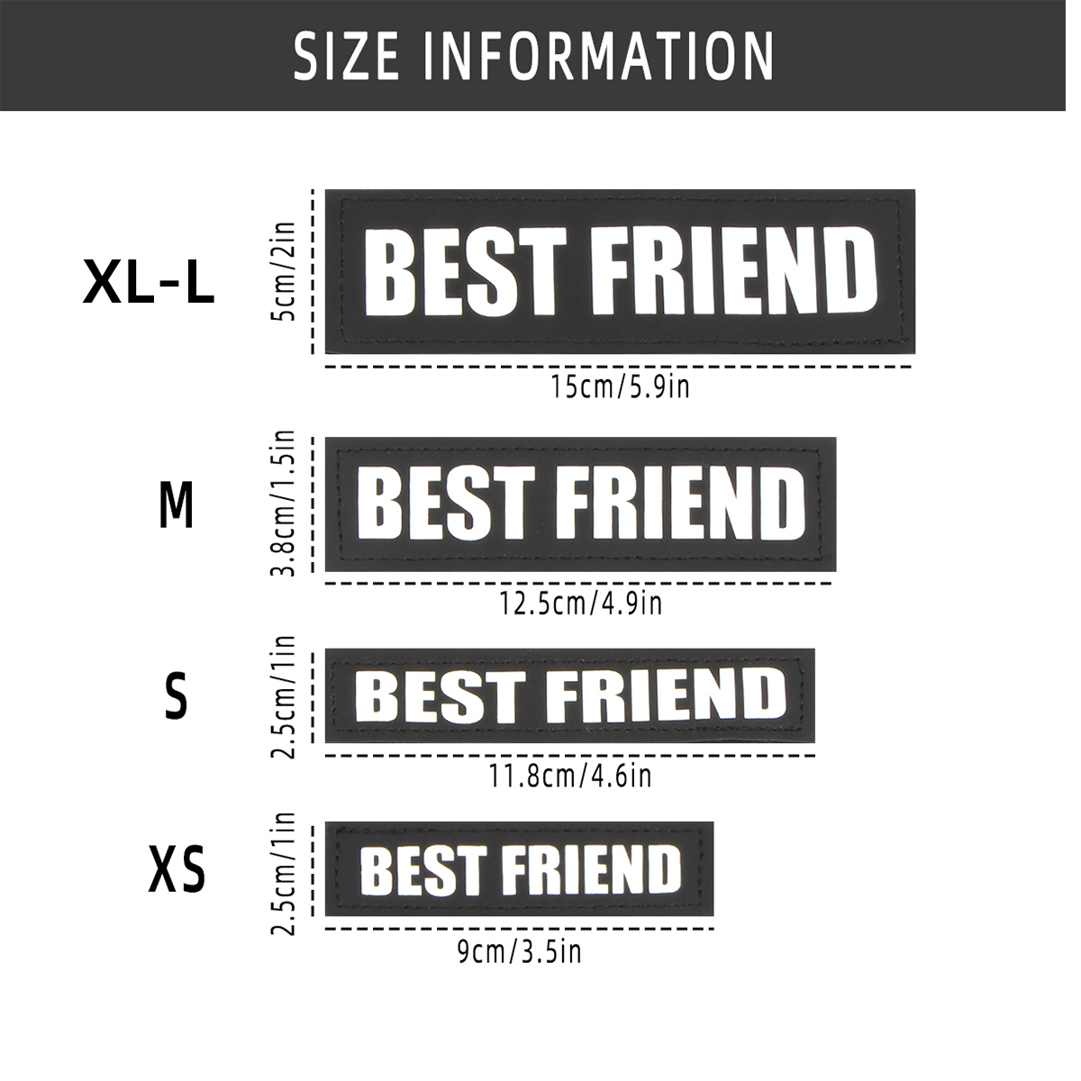 Custom Dog ID Tags For Harness - Sewing Label review and price