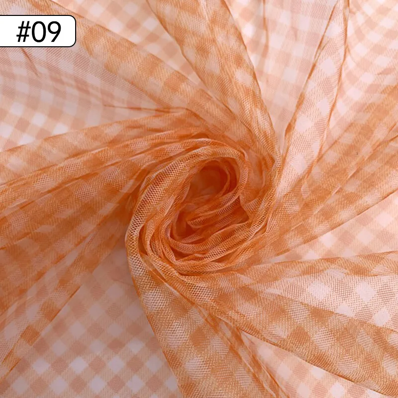 90x150cm Check Mesh Fabric Tra - Sewing Batik review and price