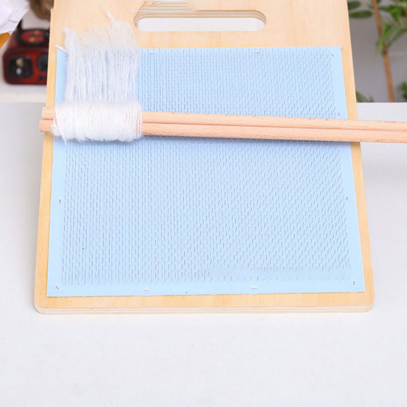 Wool Blending Board Wooden Woo - Textile Sewing Support review and price