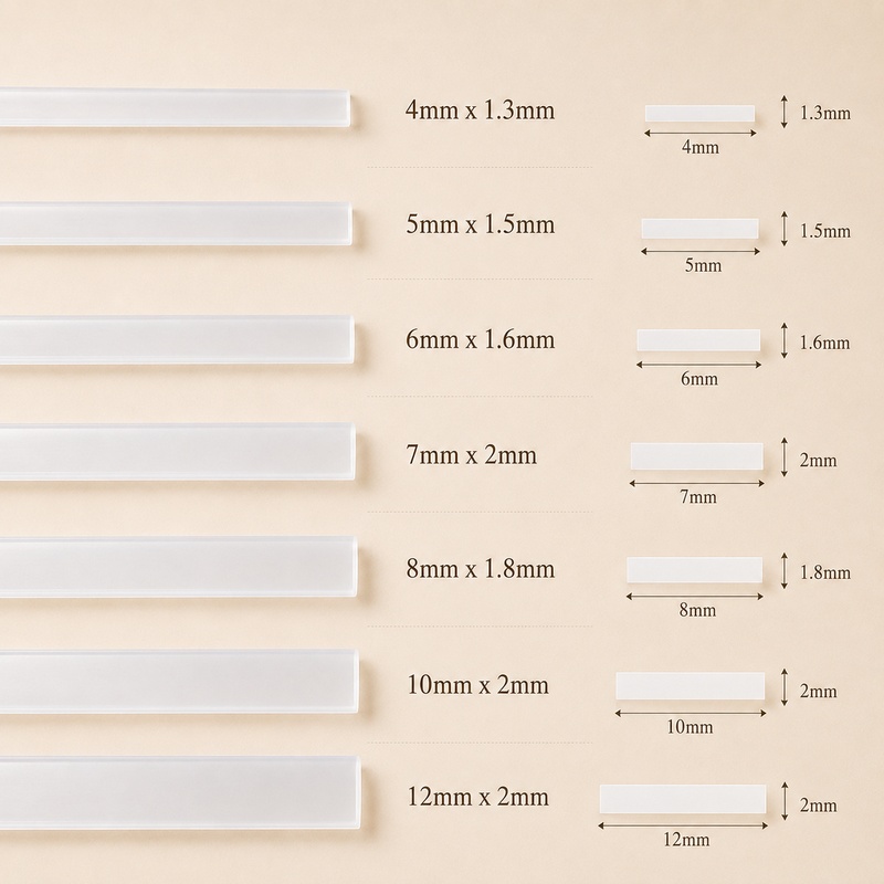 20M 4-12mm Clear Plastic Corse - Textile Sewing Support review and price