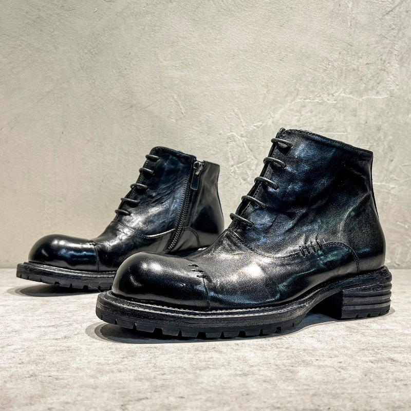 Ethnic Style Washed Horsehide  - Sewing Zipper review and price