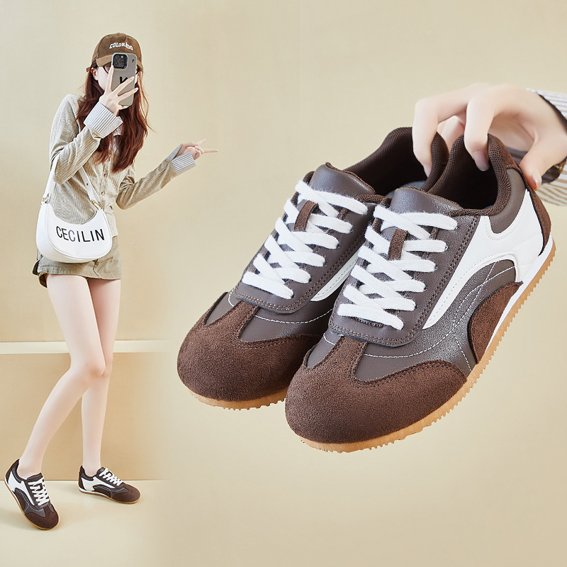 Women's leather sports shoes,  - Sewing Cotton review and price