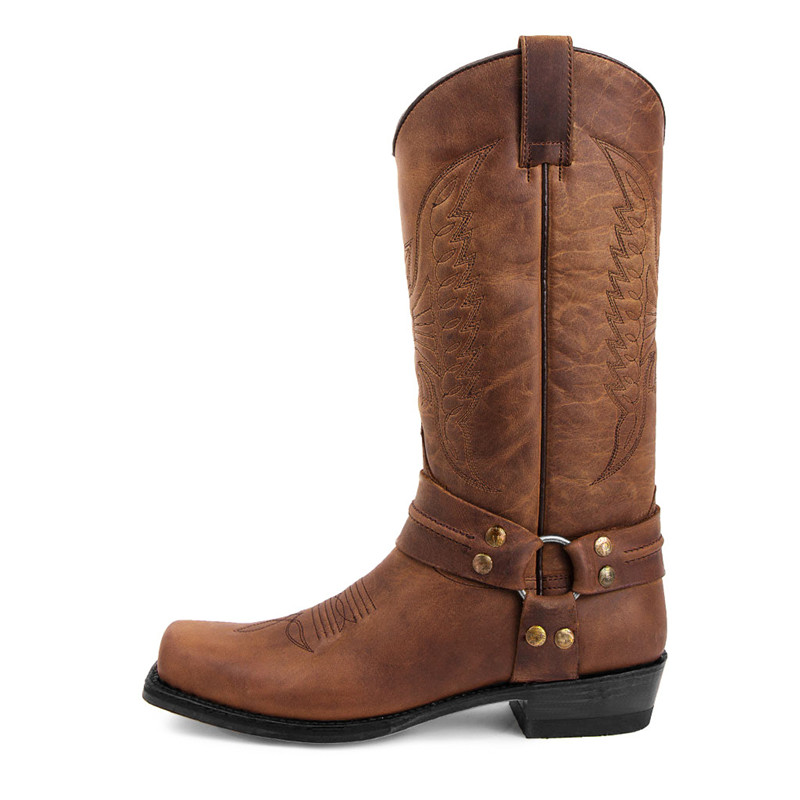 New Men's Motorcycle Boots Fas - Sewing Embroidery Fabric review and price