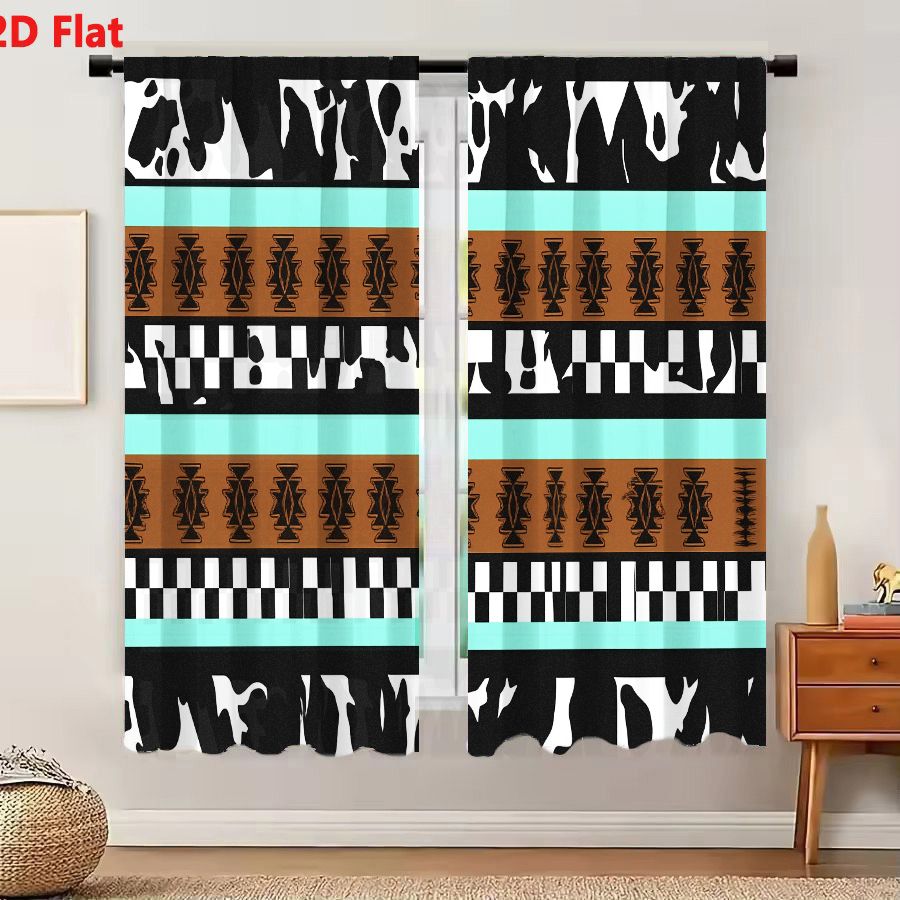 2Pcs Curtains 2D Flat Geometri - Century Textile & Sewing Supply Saskatoon Sk review and price
