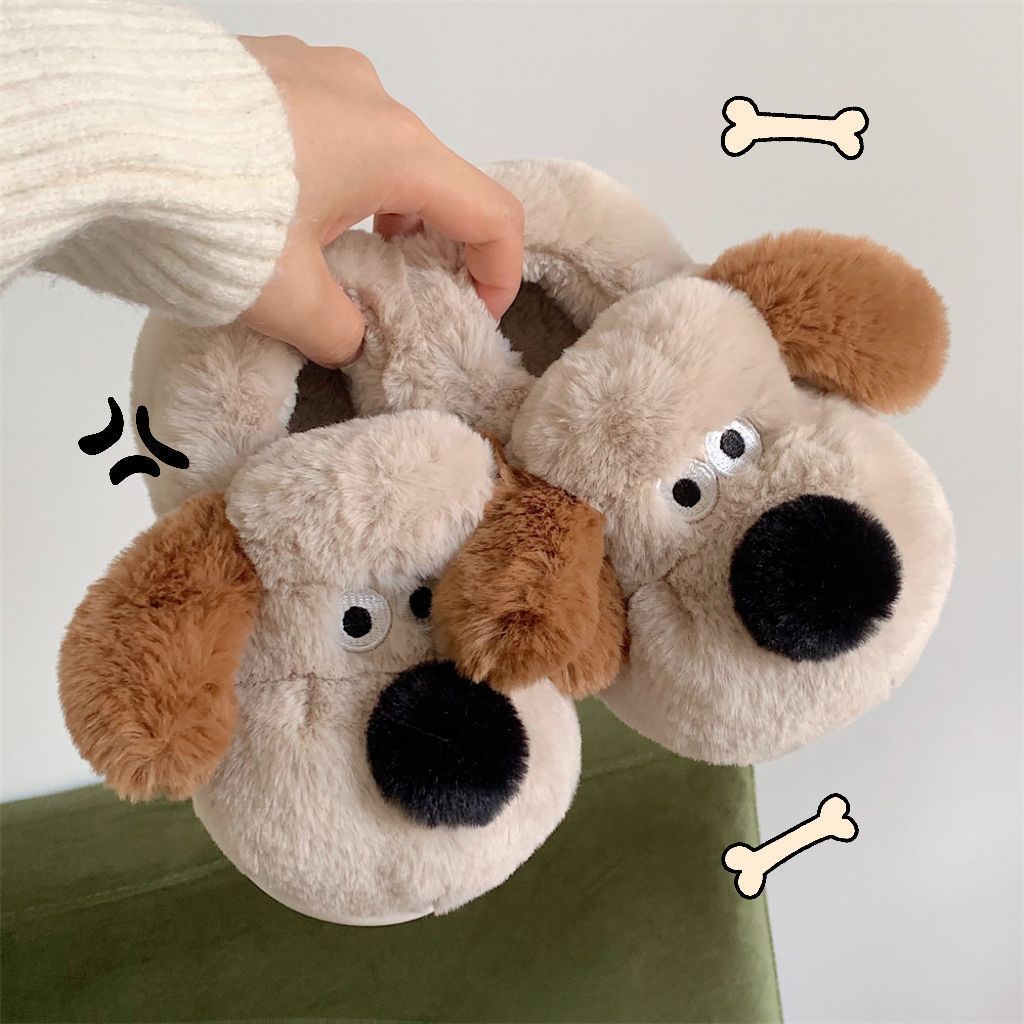 Size36-45 Hug Dog Slippers Gir - Sewing Cotton review and price