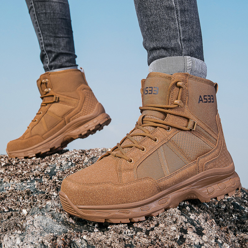 Men's Military Tactical Boots  - Sewing Zipper review and price