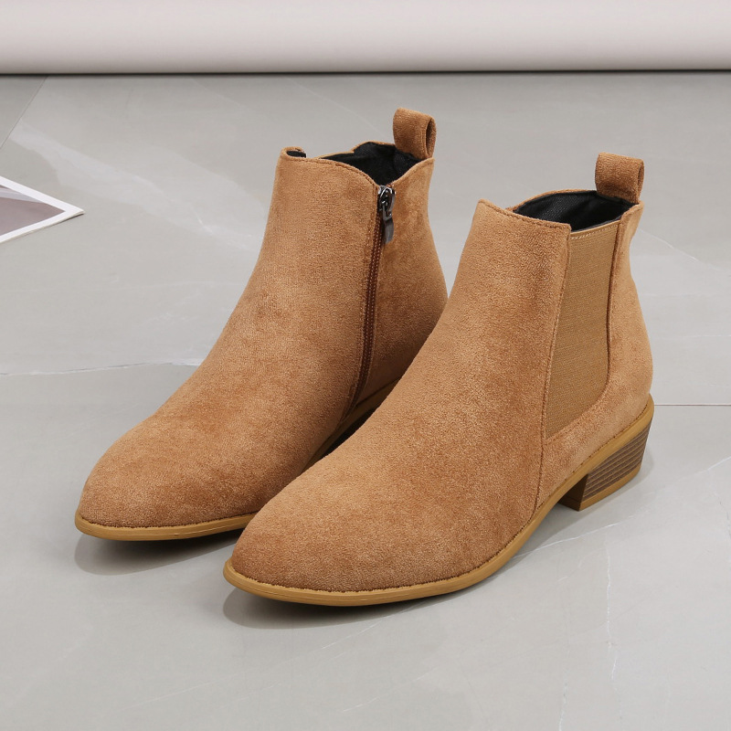 Women's Short Boots Autumn Poi - Sewing Zipper review and price