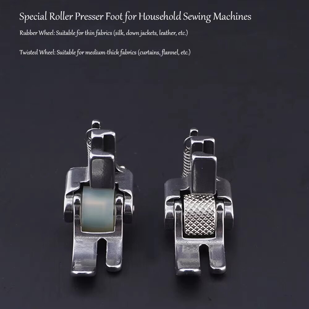 All Steel Roller Presser Foot  - Textile Sewing Machine review and price