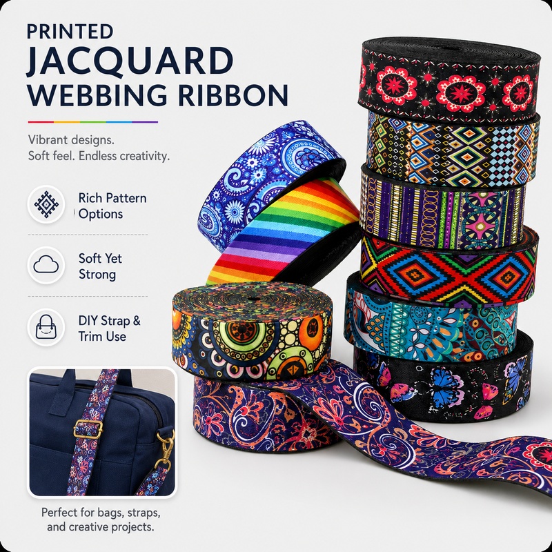 5Meters 50mm Printed Webbing R - Binding Tape Bias review and price