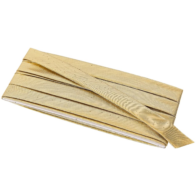 Bias Tape, Gold, 1/2