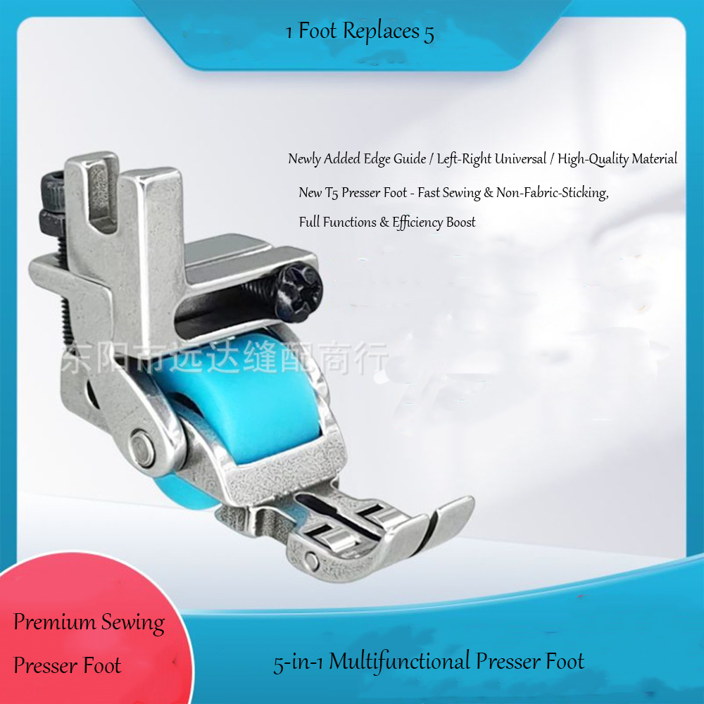 T5 3-Roller Left-Right Edge Gu - Textile Sewing Machine review and price