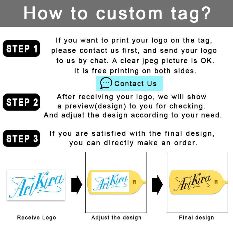 100Pcs Custom Clothing Hang Ta - Sewing Label review and price