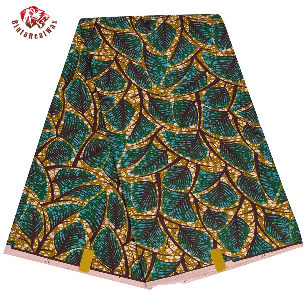 Ankara African Print Leaf Patt - Sewing Batik review and price