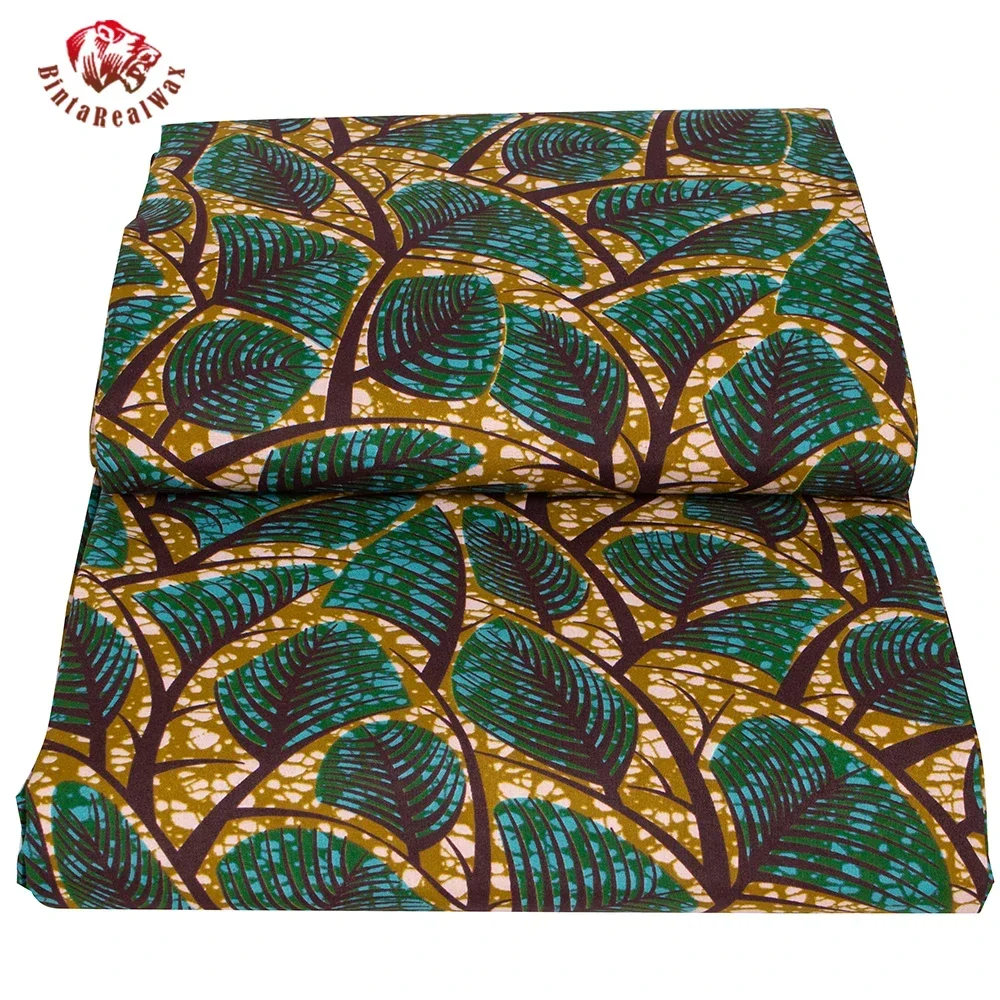 Ankara African Print Leaf Patt - Sewing Batik review and price
