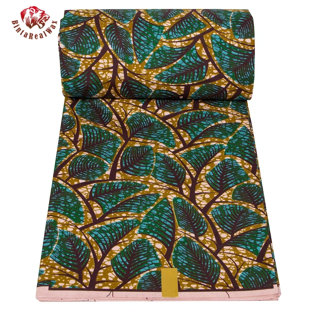 Ankara African Print Leaf Patt - Sewing Batik review and price