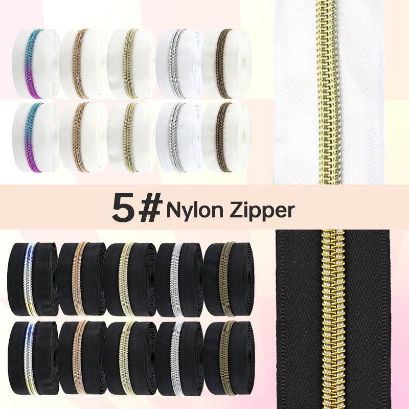5/10/20Meters Black/White Zipp - Textile And Sewing Supply review and price