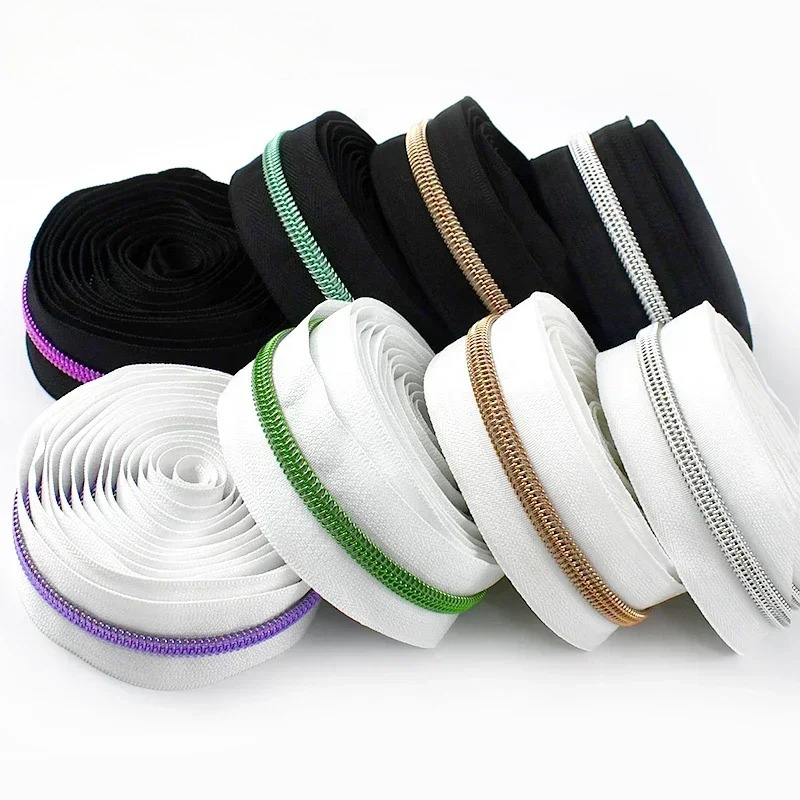 5/10/20Meters Black/White Zipp - Textile And Sewing Supply review and price