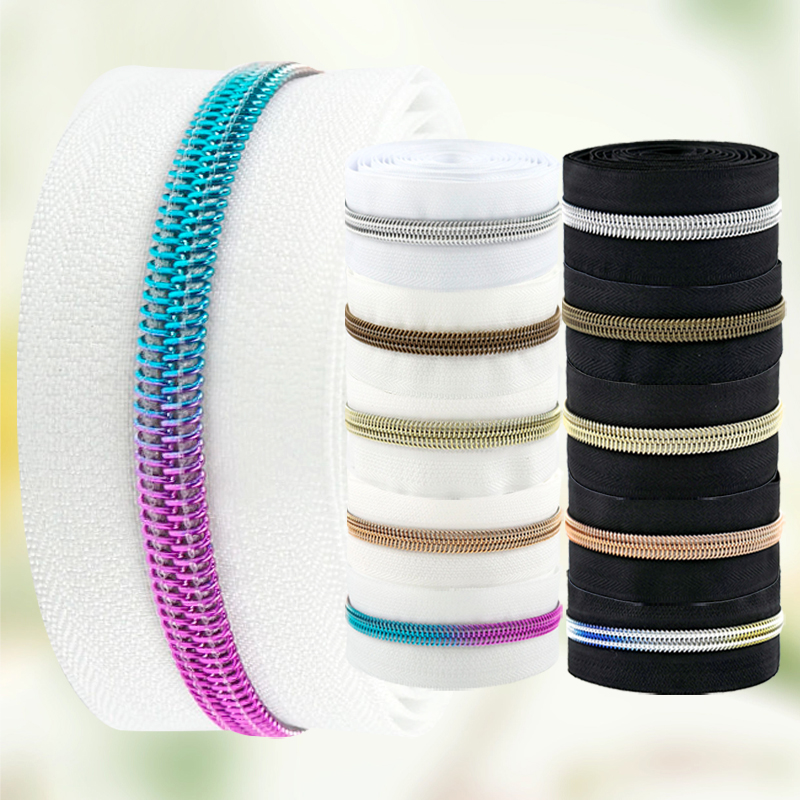 5/10/20Meters Black/White Zipp - Textile And Sewing Supply review and price