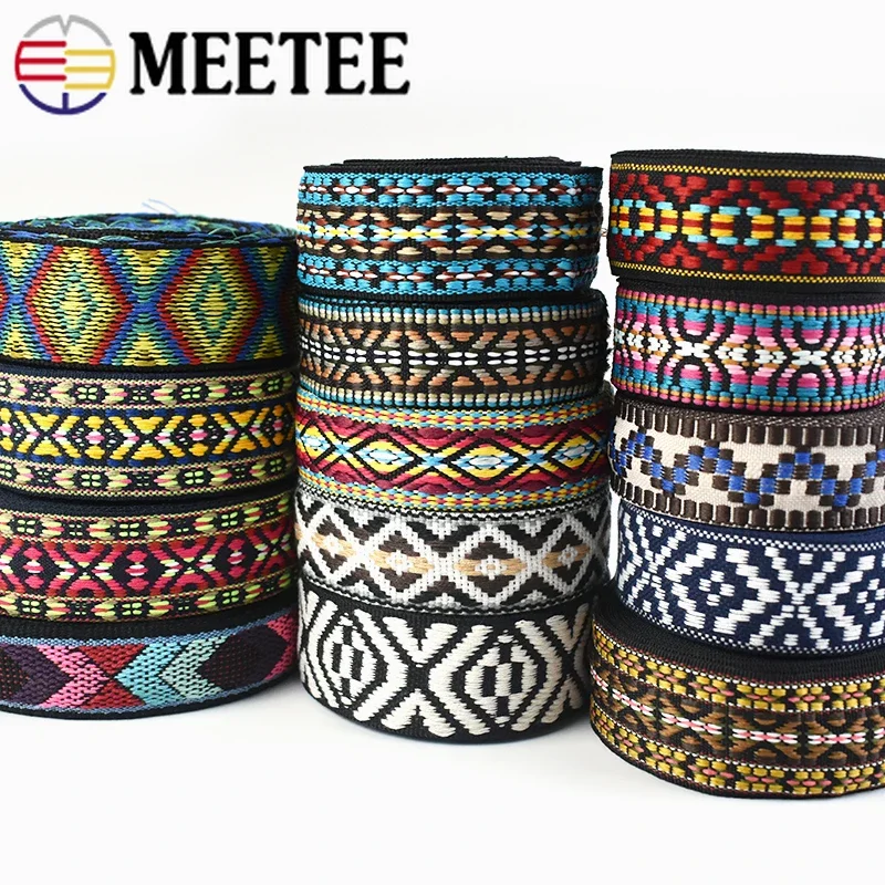 5Meters 30/38mm Jacquard Webbi - Binding Tape Bias review and price