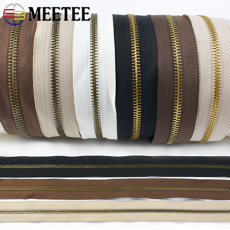 Meetee 2/4Y 3# 5# Metal Zipper - Textile And Sewing Supply review and price