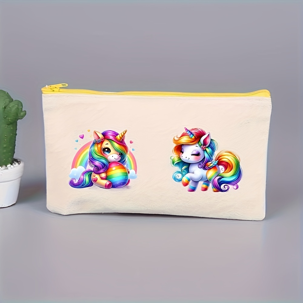 Soft Neon Rainbow Unicorn HTV  - Iron On Patch review and price