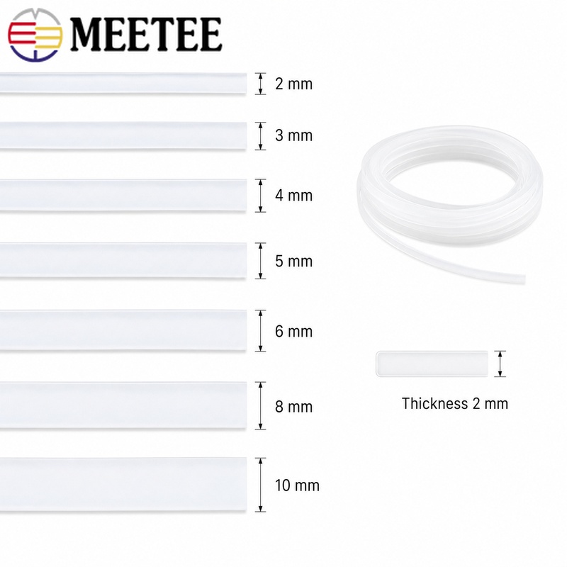 Meetee 10Meters Clear Polyeste - Textile Sewing Support review and price