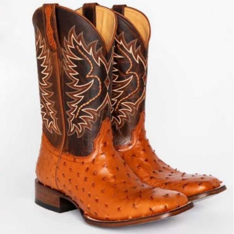 Men High Boots Embroidery Retr - Sewing Embroidery Fabric review and price