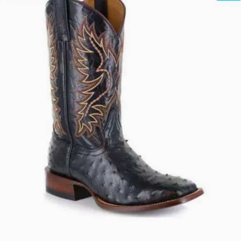 Men High Boots Embroidery Retr - Sewing Embroidery Fabric review and price