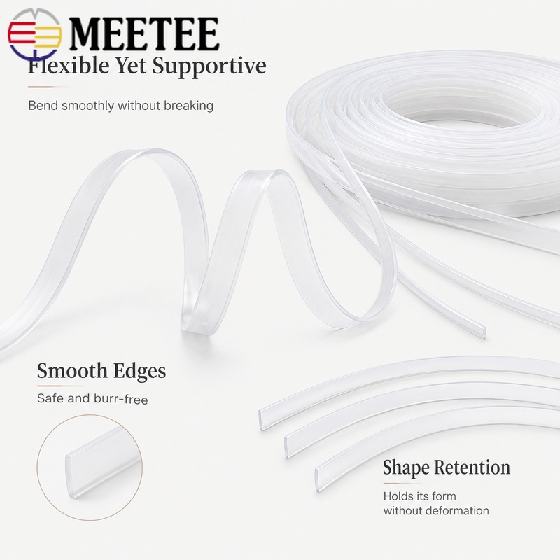 5M 4-12x1.3-2mm Clear Plastic  - Textile Sewing Support review and price